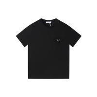 Las mejores camisas casuales básicas de moda de verano, camisetas holgadas de algodón puro para hombres y nuevas camisas de manga corta para parejas con estampados de logotipos en la parte delantera. - details 0