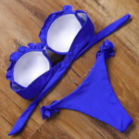 Bañador brasileño Sexy para mujer, conjunto de Bikini con sujetador de realce, traje de baño de dos piezas, ropa de playa de cintura baja, bañador de leopardo - details 42