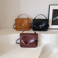 Bolso cruzado de moda para mujer Correa ajustable, cierre con tijera, linado de nylon, gran capacidad, versátil para viajes y compras Sin patrón, color sólido - details 0