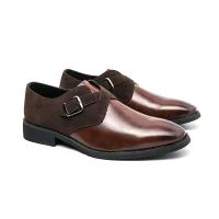 Diseño clásico, nivel de calidad, vestido de hombre para ocasiones formales, bodas, zapatos de piel de plena flor, talla grande 48 - details 15