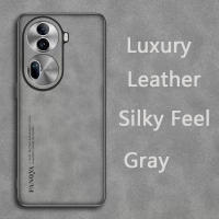 Teléfono de cuero retro para OPPO 11/ 11 Pro, Reno 11F, funda protectora a prueba de golpes para prevención de caídas - details 5
