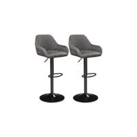 Juego de 2 Sillas de Comedor Tapizadas con Botones Silla Tapizada Patas de Madera Sillas Descaladoras para Cocina Restaurante Comedor - details 12