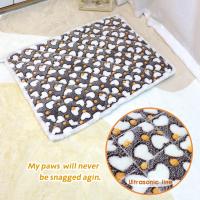 Manta de vellón de Coral para mascotas, cojín de cama grueso, cama esponjosa para mascotas, manta suave y acogedora para gatos y perros - details 4