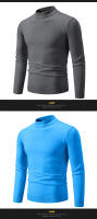 Suéter Casual de Hombre Primavera Moda Básica Sólida Cuello Mock Ajustado Comodidad Tejido de Otoño para Mujeres Material Exterior Viscosa - details 16