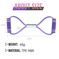Yoga Elastic Strap Soft Thick Anti Slip Durable Body Stretch Band For Women - details 4