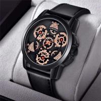 Reloj Deportivo de Cuarzo de Marca CURDDEN Estilo Casual de Cuero para Hombres Elegante y Único - details 1