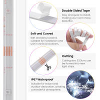 GAHADA Luz de Tira LED RGB Impermeable para Exteriores con Control Remoto de 44 Botones - details 5