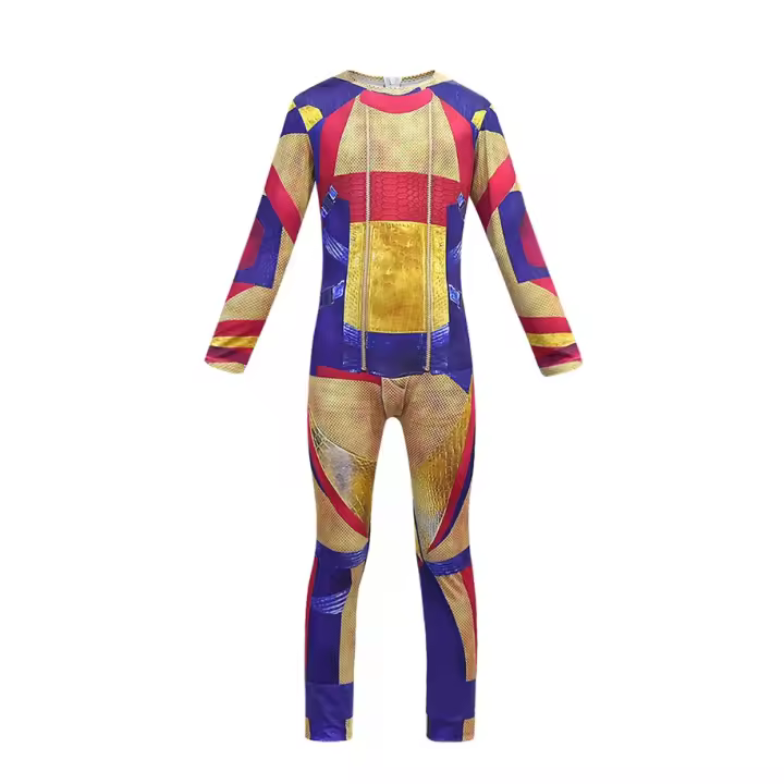 Disfraz de Cosplay para hombre, adulto, niños, Descendientes 3 Jay, Carnaval, Halloween, mono 3D - 1