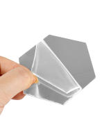 Pegatina de Pared Hexagonal de Acrílico Dorado Autoadhesiva, Solida, Decoración de Arte para el Hogar y Dormitorio - details 1