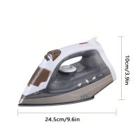 Tabla de planchar portátil, mesa de vapor 1100W-1300W, base de cerámica antideslizante, potente función de pulverización y chorro de vapor, perfecta para viajar con ropa delicada. - details 8