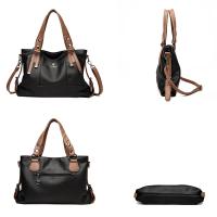 Bolsos De cuero suave para mujer, bolso de hombro Vintage, bolso de diseñador de lujo, monedero de gran capacidad, nuevas marcas - details 20