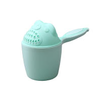 Taza de Champú para Bebés con Diseño de Dibujos Animados Lindos Herramienta de Baño para Niños Taza de Lavado de Cabello Spoon con Bailer - details 4
