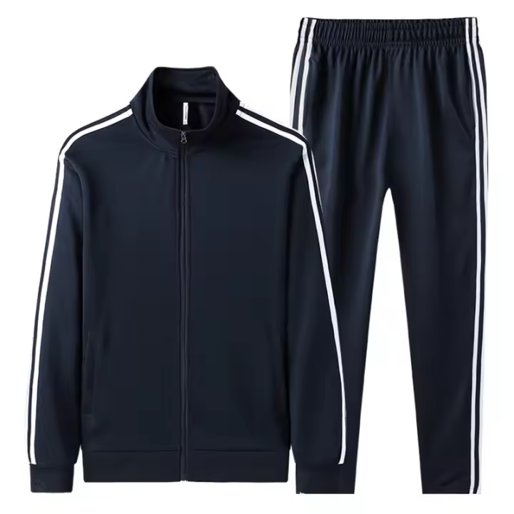 Chaqueta deportiva para hombre, chaqueta informal con cuello alto - 1