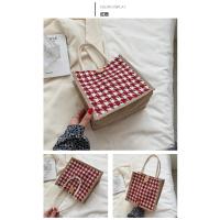 Bolso de Lino Nuevo 2025 - Versión Coreana para Mujer - Caja de Regalo Estilo Cesta - Bolsa de Envoltura de Lino - Bolso Versátil para Cada Ocasión - details 19