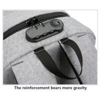 Mochila impermeable antirrobo para hombre, bolsa trasera ligera para libros, elegante, 15,6