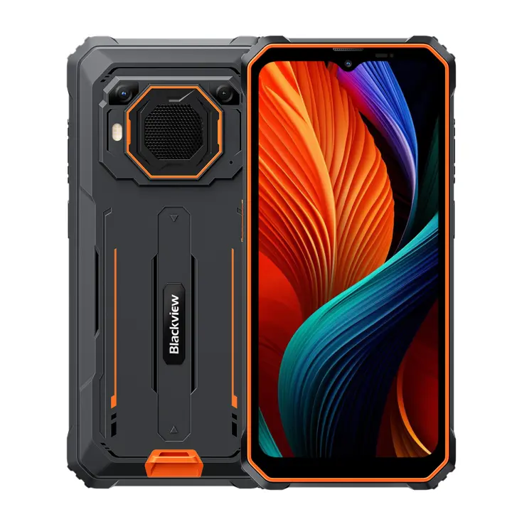 Blackview BV6200 Plus Teléfono Robusto con Batería de 11000mAh, Pantalla HD+ de 6.56'', Procesador Octa Core T606, Cámara AI de 16MP+2MP, Android 14 Certificado CE - 1