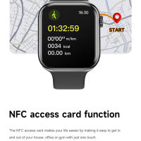 Reloj inteligente iWatch10 para hombre y mujer, pulsera con pantalla táctil completa de 1,85 pulgadas, brújula deportiva, GPS, NFC, serie 10, novedad de 2025 - details 16