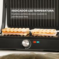 Regulador de Temperatura LED de 2200W Revestimiento Antideslizante Apertura de 180º - details 5