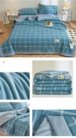 Bonenjoy, 1 unidad, edredón de verano, edredón de estilo a cuadros, edredón fino suave, manta acolchada para habitación de niños y adultos (sin funda de almohada) - details 12