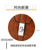 Bolso de mano de tres piezas con diseño de cocodrilo para mujer, bolso nuevo de moda para madre e hijo, bolso de hombro y bandolera. - details 11