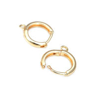 Aretes de Cuerda de Metal Dorado de 18K Diseño Redondo Rectangular de Alta Calidad - details 75