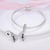 LAZA-Colgante de Plata de Ley 925 con forma de Animal, accesorio Original para pulsera, collar, perro, gato, abeja, tortuga - details 22