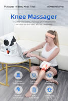 Masajeador de rodilla con calor para aliviar el dolor, masajeador de rodilla para artritis, ligamento estirado, hinchazón de articulaciones rígidas y lesiones musculares - details 0