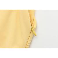 Vestido Casual Vintage para Mujer BUNO Cuello Redondo Amarillo Sólido Moda Primavera-Verano 2025 - details 11