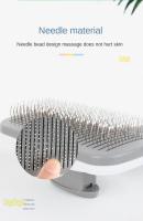 Peine para Mascotas de Acero Inoxidable Ideal para Perros y Gatos con Pelo Largo - details 3