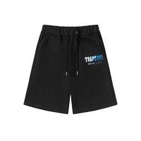 Conjunto Casual para Hombres Estilo Arco Iris Gradual Letra de Cabeza de Tigre Pantalones Cortos - details 3