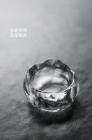 Posavasos japonés hecho a mano de cristal de Kung Fu, dios maestro, taza de degustación de té, taza individual - details 5