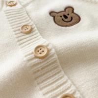 Cárdigan de punto para bebé recién nacido, Top de manga larga informal, suéter para niños y niñas, ropa de otoño e invierno - details 5