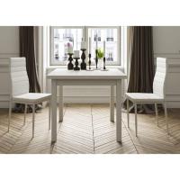 Mesa Cuadrada Multiusos Comedor Cocina |   Dimensiones 90 x 90 cm Extensible Libro a 180 x 90 cm - details 1