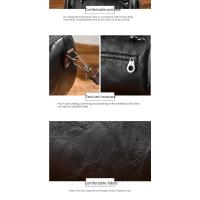 Rilistart-Bolso cruzado de gran capacidad para mujer, bandolera de un solo hombro, a la moda, Vintage, combina con todo - details 5