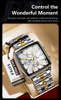 Relojes de hombre de cuarzo con cronógrafo luminoso resistente al agua - details 15