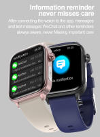 2024 Nuevo ECG+ PPG clase médica 1,96 inch, 360 * 360 AMOLED pantalla completa de HD toque Smart Watch azúcar en sangre, lípidos sanguíneos, temperatura corporal,llamada Bluetooth,IP68 impermeable Reloj Inteligente saludable Para Android IOS - details 25