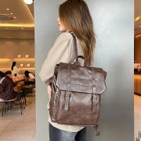 Premium sense gran capacidad mochila bolsa mujer 2025 nueva moda simple mochila cartero - details 5