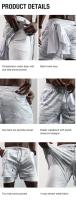 Pantalones de Entrenamiento de Correr 2-en-1 para Hombres Pocket para Teléfono, Toalla, Tres Piezas de Moda Deportiva - details 10