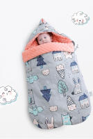 Saco de dormir cálido engrosado para recién nacido, cuatro estaciones, abrazo Universal para bebé, artefacto antipatadas, productos para bebés - details 0