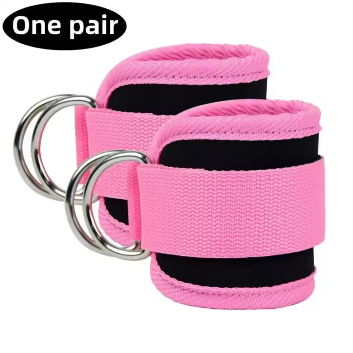 Banderas de Resistencia con Correa para el Tobillo Cuerdas para Fortalecer la Cadera y las Piernas para Fitness, Yoga en Casa, Entrenamiento de Flexibilidad, Equipo de Gimnasio - 1