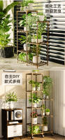 Estante de madera de múltiples niveles para plantas de interior, estante de exhibición de espacio pequeño para exteriores, sala de estar esquina para, soporte para maceta de flores de jardín - details 9