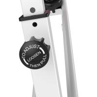 Bicicleta Estática Plegable 8 Niveles Resistencia Magnética Bicicleta Vertical con Volante de Inercia X-Bike Ritmo Cardíaco Pulsómetro Asiento Ajustable Carga 110 kg - details 16