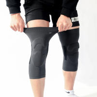 Mangas de compresión de rodilla, soporte de rodilla con almohadillas de Gel para rótula, entrenamiento, correr, levantamiento de pesas, alivio del dolor articular, 1 par - details 6