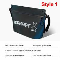 Bolsa de Natación Impermeable de PVC 5L/2L Ideal para Buceo, Rafting, Flotador de Hombro, Surf - details 8