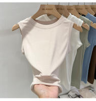 Zjaiss 2025 Camisetas de Algodón Cuello Básico Verano Blanco Negro Deportivo Vestido de Hombro Descubierto Verde para Mujeres - details 6
