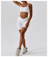 Sujetador Deportivo Sexy para Mujeres Top de Gimnasio Entrenamiento Correr Cruz Yoga Sujetador de Yoga Stretch Ropa Interior Fitness para Mujeres Material de Nylon Temporada Primavera/Verano - details 9