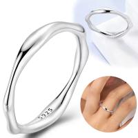 Anillo Simple de diamantes de plata esterlina 925 para mujer, joyería de boda, regalos - details 1