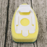 Cepillo de Limpieza para Cocina con Mango Largo y Recargable Dispensador de Jabón Herramienta de Lavado de Platos con Esponja Automática - details 4