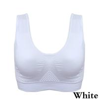 Chaleco deportivo transpirable para mujer, sujetador absorbente para el sudor, almohadilla a prueba de golpes, Top deportivo para pista y campo, gimnasio, correr, Fitness - details 4