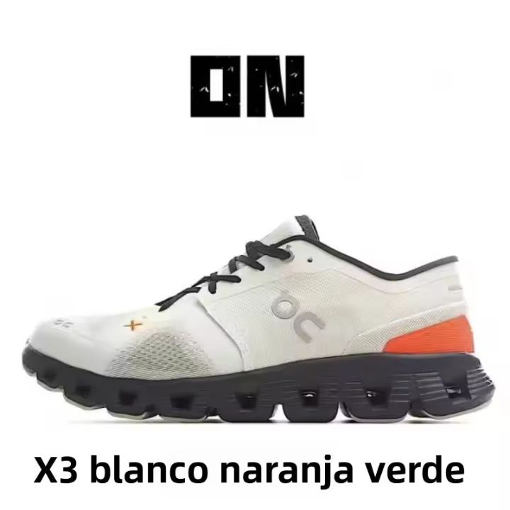 Zapatillas deportivas transpirables para hombre y mujer, calzado de entrenamiento físico integral, alta calidad, Original, On Cloud X3, nueva generación - 1